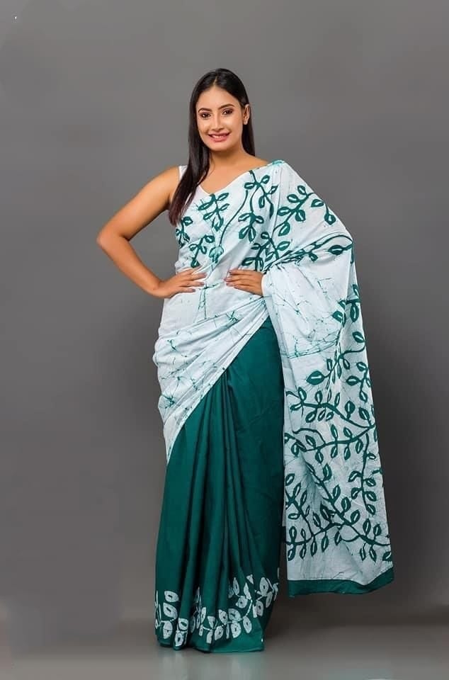 VK 4057 Digital Printed Imported Cotton Sarees Wholesale Clothing Suppliers In India